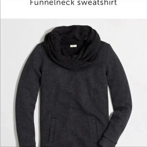 J. Crew Factory Funnel Neck Pullover Sweatshirt J